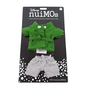 Disney nuiMOs Travel Collection Green Robe Grey Shorts Outfit NEW